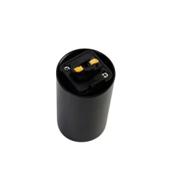 QAZQA Schlafzimmerlampen|Küchenlampen*E27 Fassung mit Schienenaufhängung für 1-Phasenschiene Schwarz - Iconic Jeana