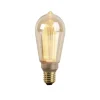 LUEDD Filament Lampen|Led Lampen*E27 LED Glühlampe Braunglas 2.5W 120lm 1800K