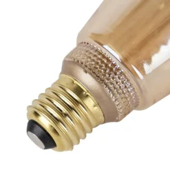 LUEDD Filament Lampen|Led Lampen*E27 LED Glühlampe Braunglas 2.5W 120lm 1800K