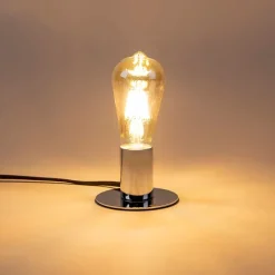 LUEDD Filament Lampen|Led Lampen*E27 LED Lampe ST64 dimmbar bis warm gold 8W 806 lm 2000-2700K