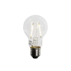 LUEDD Filament Lampen|Led Lampen*E27 LED-Glühbirne A60 Lux-Sensor 2,5W 250lm 2200K