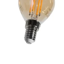 LUEDD Led Lampen*E14 LED-Glühbirne G45 Gold 2W 180 lm 2100K