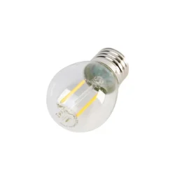 LUEDD Filament Lampen|Led Lampen*E27 LED-Glühbirne P45 klar 2W 200 lm 2700K