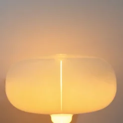 LUEDD Filament Lampen|Led Lampen*E27 LED-Glühbirne P215 Weiß 3,4W 150lm 1800K