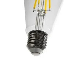 LUEDD Filament Lampen|Led Lampen*E27 LED-Glühbirne ST64 Klar 3,8W 806 lm 3000K