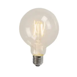LUEDD Filament Lampen|Led Lampen*E27 LED-Glühfaden G95 4W 320 lm 2700K