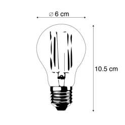 Osram Filament Lampen|Led Lampen*E27 LED-Lampe A67 7,5W 1055lm 2700K