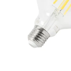 LUEDD Led Lampen*E27 LED-Lampe G95 klar 2,2W 470 lm 2700K