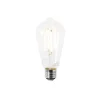 LUEDD Led Lampen*E27 LED-Lampe ST64 klar 2,2W 470 lm 2700K