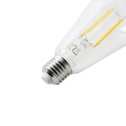 LUEDD Led Lampen*E27 LED-Lampe ST64 klar 2,2W 470 lm 2700K