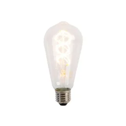 LUEDD Led Lampen*E27 LED-Lampe Wendelfaden ST64 5W 400 lm 2200K