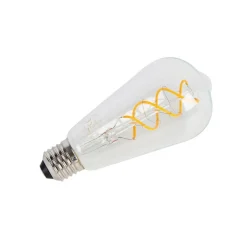LUEDD Led Lampen*E27 LED-Lampe Wendelfaden ST64 5W 400 lm 2200K