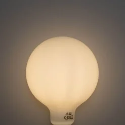 LUEDD Led Lampen*E27 3-Stufen-dimmbare LED-Glühbirne Opal G125 4W 450lm 3000K