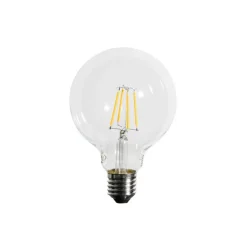 LUEDD Filament Lampen|Led Lampen*E27 3-Stufen-dimmbare LED-Glühbirne G95 4W 450lm 2700K