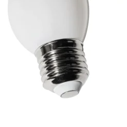 LUEDD Filament Lampen|Led Lampen*E27 3-Stufen-Dimmbare LED-Glühbirne P45 Opalglas 5W 470 lm 2700K