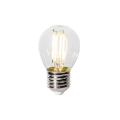 LUEDD Filament Lampen|Led Lampen*E27 3-Stufen-Dimmbare LED-Glühbirne P45 Klarglas 5W 470 lm 2700K