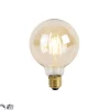 LUEDD Led Lampen*E27 3-stufig dimmbare LED-Lampe G95 Goldline 5W 530 lm 2200K