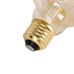 LUEDD Led Lampen*E27 3-stufig dimmbare LED-Lampe G95 Goldline 5W 530 lm 2200K