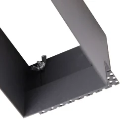 QAZQA Schlafzimmerlampen|Küchenlampen*Einbau Spot schwarz 2-Licht drehbar und kippbar Trimless - Oneon Honey