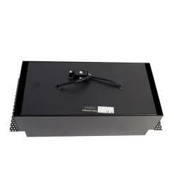 QAZQA Einbaustrahler|Wohnzimmerlampen*Einbaupunkt schwarz 2-Licht GU10 AR111 Trimless - Oneon