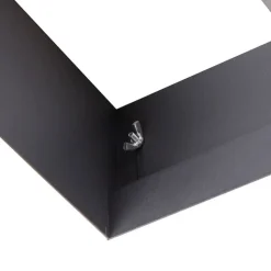 QAZQA Einbaustrahler|Wohnzimmerlampen*Einbaupunkt schwarz 2-Licht GU10 AR111 Trimless - Oneon