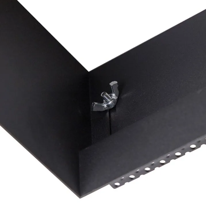 QAZQA Einbaustrahler|Wohnzimmerlampen*Einbaupunkt schwarz 1-Licht GU10 AR111 Trimless - Oneon Honey