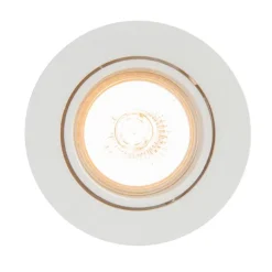 QAZQA Schlafzimmerlampen|Küchenlampen*Einbauspot neigbar weiß - Cisco