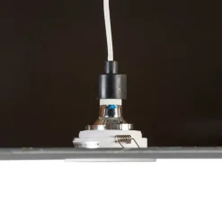 QAZQA Einbaustrahler|Wohnzimmerlampen*Einbaustrahler rund weiß dreh- und neigbar - Chuck