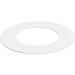 QAZQA Schlafzimmerlampen|Küchenlampen*Einbaustrahler rund weiß schwenkbar mit Distanzring - Edu