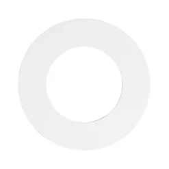 QAZQA Schlafzimmerlampen|Küchenlampen*Einbaustrahler rund weiß schwenkbar mit Distanzring - Edu