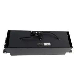 QAZQA Einbaustrahler|Wohnzimmerlampen*Einbaustrahler schwarz drehbar und kippbar trimmlos 3-Licht - Oneon 3