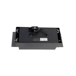 QAZQA Schlafzimmerlampen|Küchenlampen*Einbaustrahler schwarz drehbar und neigbar rahmenlos 2-flammig- Oneon 2