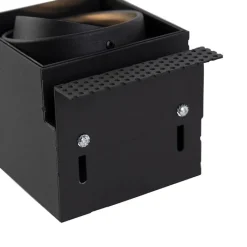 QAZQA Einbaustrahler|Wohnzimmerlampen*Einbaustrahler schwarz GU10 AR70 ohne Rand - Oneon