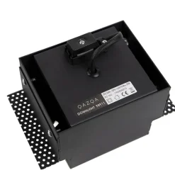 QAZQA Einbaustrahler|Wohnzimmerlampen*Einbaustrahler schwarz GU10 AR70 ohne Rand - Oneon