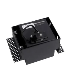 QAZQA Schlafzimmerlampen|Küchenlampen*Einbaustrahler Schwarz Kippbar und Drehbar Trimless - Oneon Honey