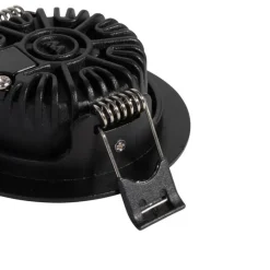 QAZQA Badezimmerlampen|Led-Strahler*Einbaustrahler schwarz neigbar 8,2 cm inkl. LED Dimm to Warm IP54 Ultra Slim - Pupil