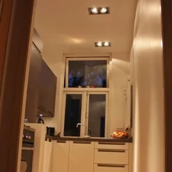 QAZQA Einbaustrahler|Wohnzimmerlampen*Einbaustrahler Stahl AR111 Verstellbar 2-Lichter - Oneon