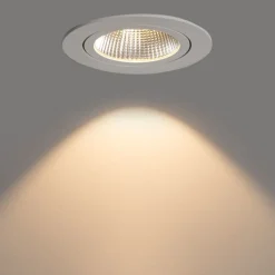 QAZQA Professional Led-Strahler|Einbaustrahler*Einbau-Strahler weiß 9,5 cm inkl. LED 1300lm dimmbar IP23 - Gaius