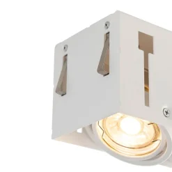 QAZQA Einbaustrahler|Wohnzimmerlampen*Einbaustrahler weiß dreh- und kippbar trimmlos 3-flammig - Oneon 3