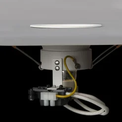 QAZQA Schlafzimmerlampen|Küchenlampen*Einbaustrahler weiß dreh- und neigbar - Legierung