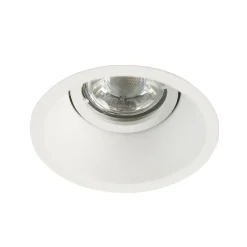 QAZQA Schlafzimmerlampen|Küchenlampen*Einbaustrahler weiß dreh- und neigbar - Legierung