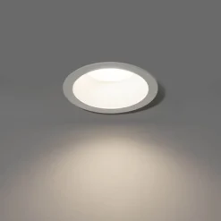 QAZQA Professional Schlafzimmerlampen|Küchenlampen*Einbaustrahler Weiß inkl. LED 3000K-5000K mit Dip-Schalter - Elias