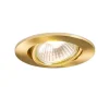 QAZQA Einbaustrahler|Wohnzimmerlampen*Eingebauter Spot kippt Gold - Cisco