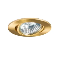 QAZQA Einbaustrahler|Wohnzimmerlampen*Eingebauter Spot kippt Gold - Cisco