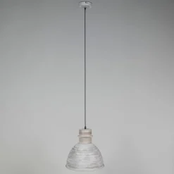 QAZQA Pendelleuchten|Wohnzimmerlampen*3er Set Country Hängelampen grau - Dory