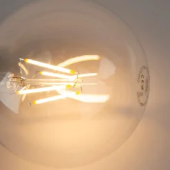 LUEDD Preisvorteil Auf Leuchtmittel|Filament Lampen*3er Set D27 dimmbare LED-Glühlampen G95 5W 470 lm 2700K