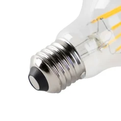 LUEDD Preisvorteil Auf Leuchtmittel|Filament Lampen*5er Set dimmbare E27 LED Lampen Klarglas 7W 806 lm 2700K