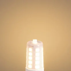 LUEDD Preisvorteil Auf Leuchtmittel|Led Lampen*2er Set dimmbarer G9 LED-Lampen Opal 1,2W 100lm 2200K