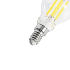 LUEDD Preisvorteil Auf Leuchtmittel|Led Lampen*5er Set E14 LED-Glühbirnen P45 Klar 2,2W 470lm 2700K