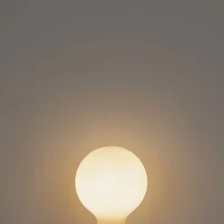 LUEDD Preisvorteil Auf Leuchtmittel|Led Lampen*5er Set E27 3-Stufen dimmbar LED Glühbirnen G95 Matt 5W 550lm 3000K